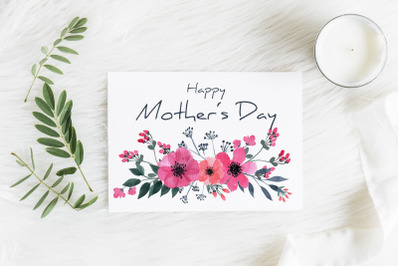 Printable Mother&#039;s Day Card, Mother&#039;s Day Greeting Card, Card 5x7