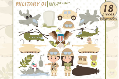 Cute MEMORIAL day, USA army clip art, Soldier kids