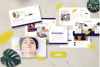 Kenongo - Spa &amp; Beauty Keynote Templates
