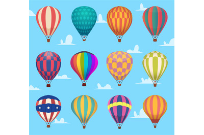 Air balloons. Festival romantic flight outdoor hot air balloons aircra