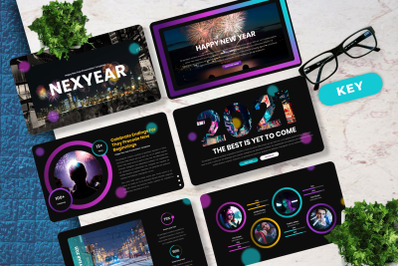 Nexyear - New Year Keynote Template