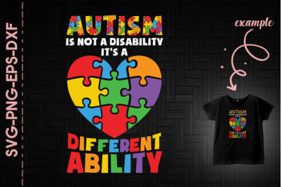 Autism Is Not A Disability It&#039;s Ability