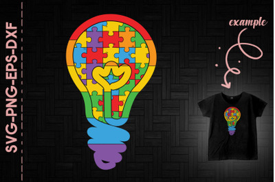 Autism Lightbulb Puzzle