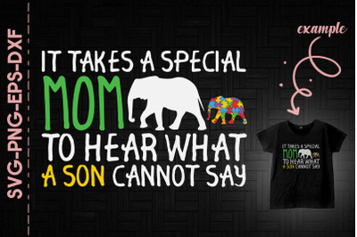 What A Son Cannot Say Special Mom