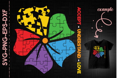 Accept Understand Love Autism Awareness