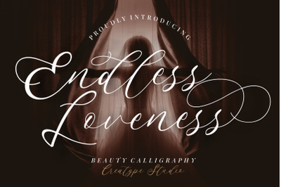 Endless Loveness Beauty Calligraphy