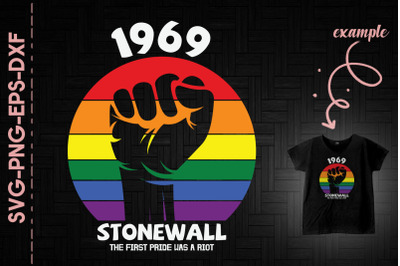 1969 Stonewall First Pride Was A Riot