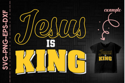 Jesus Is King Christian Quote Loves