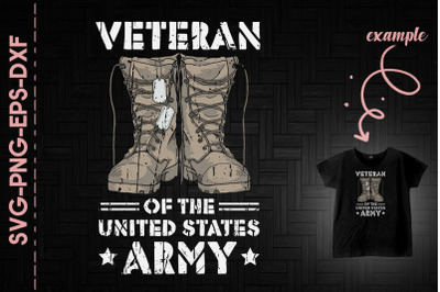 USA Veteran Of The United States Army