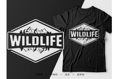 Wildlife T-Shirt design