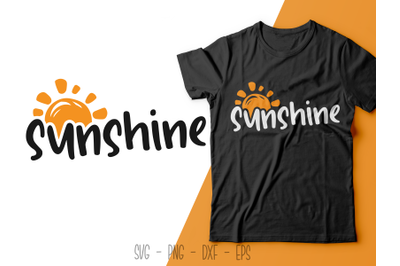 The Sunshine T-shirt Design