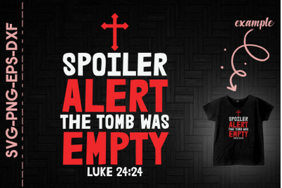 Spoiler Alert The Tomb Was Empty Luke