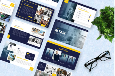 Altair - Finance Keynote Template