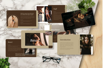 Batari - Lookbook Keynote Template