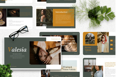 Valesia - Photography Keynote Template