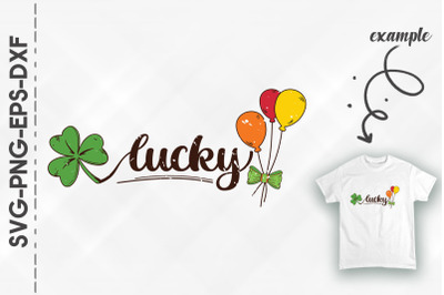 Lucky Shamrock Balloons St Patrick&#039;s Day