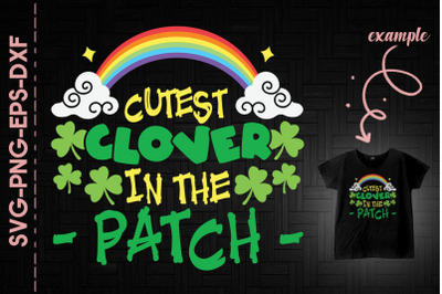 Cutest Clovers In The Patch Rainbow