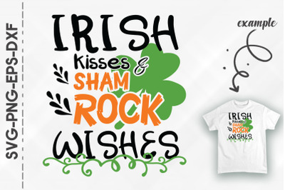 Irish Kisses and Shamrock Wishes Patrick