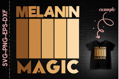 Melanin Magic Black Proud Black History