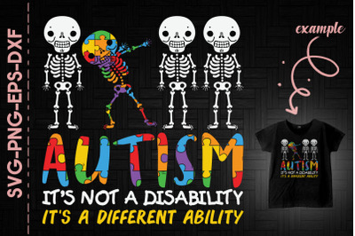 Autism Not Disability Different Ability