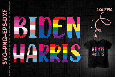 Biden Harris Support LGBTQ Love 2020