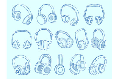 Headphones. Wireless technology communication equipment music acoustic