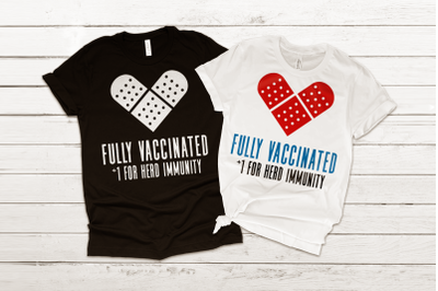 Fully Vaccinated | SVG | PNG | DXF | EPS