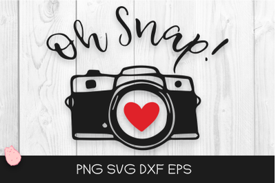 Oh Snap Svg, Camera SVG