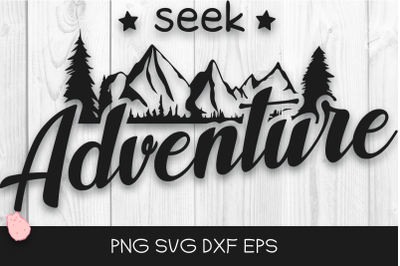 Seek Adventure SVG