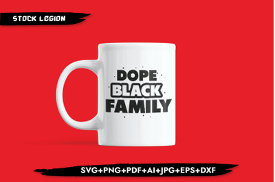 Dope Black Family PNG