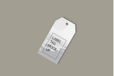 Label Tag Mockup