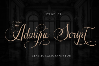 The Adelyne Script - Weding Font