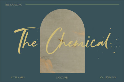 The Chemical - Brush Font