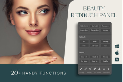Beauty Retouch Panel for Photoshop
