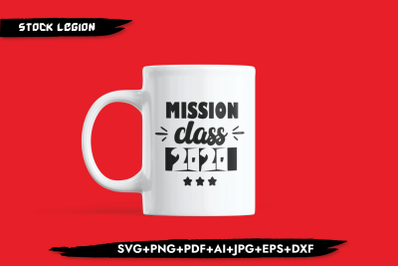 Mission Class 2020 SVG