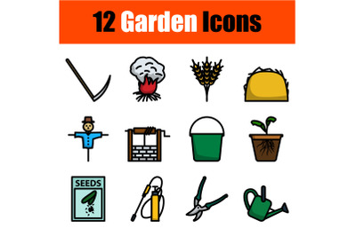 Garden Icon Set