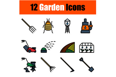 Garden Icon Set