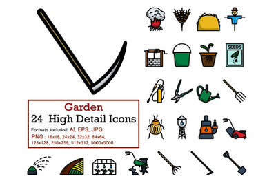 Garden Icon Set