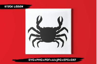 Black Crab SVG