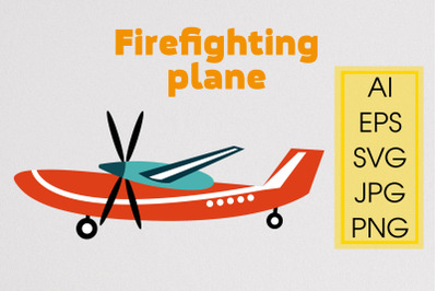 Firefighting plane