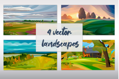 vector landscapes