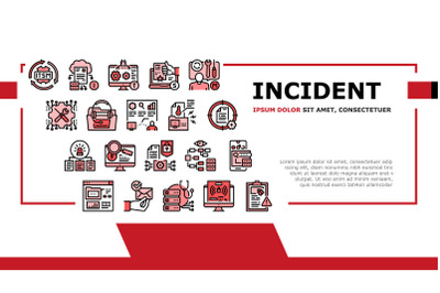 Incident Management Landing Header Vector