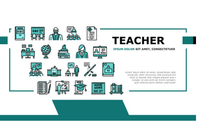 Teacher Education Landing Header Vector