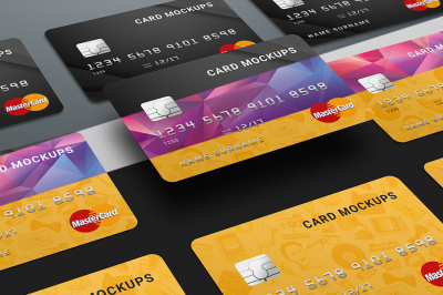Credit Card Mock-Ups / Bank