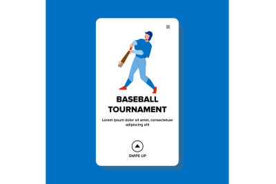 Baseball Tournament Sportive Competition Vector