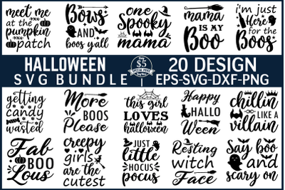 Halloween SVG Bundle Vol 3