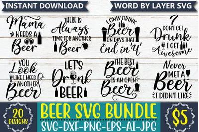 Beer SVG Bundle