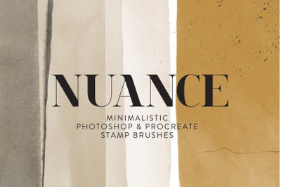 Nuance - Photoshop&amp;amp;amp;Procreate Brushes