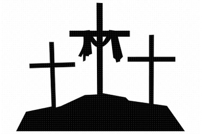 calvary cross svg clipart