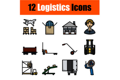 Logistics Icon Set